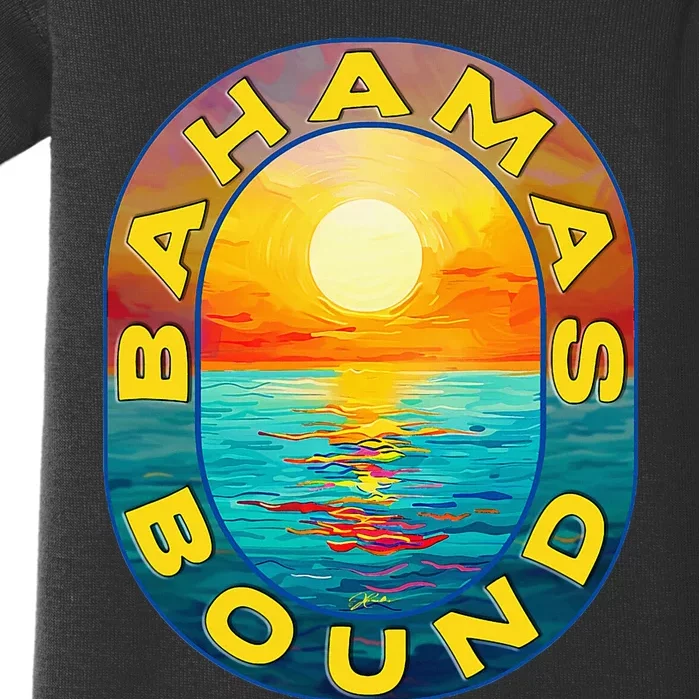 Bahamas Bound Baby Bodysuit