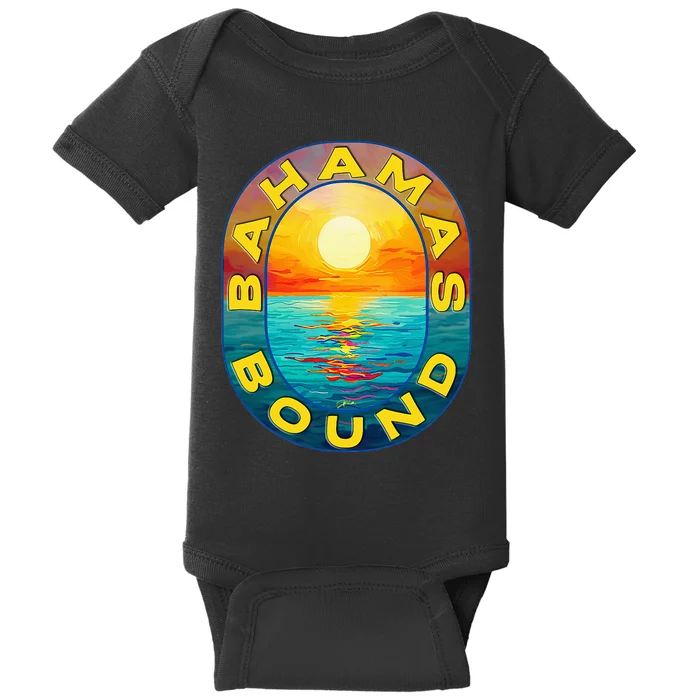 Bahamas Bound Baby Bodysuit