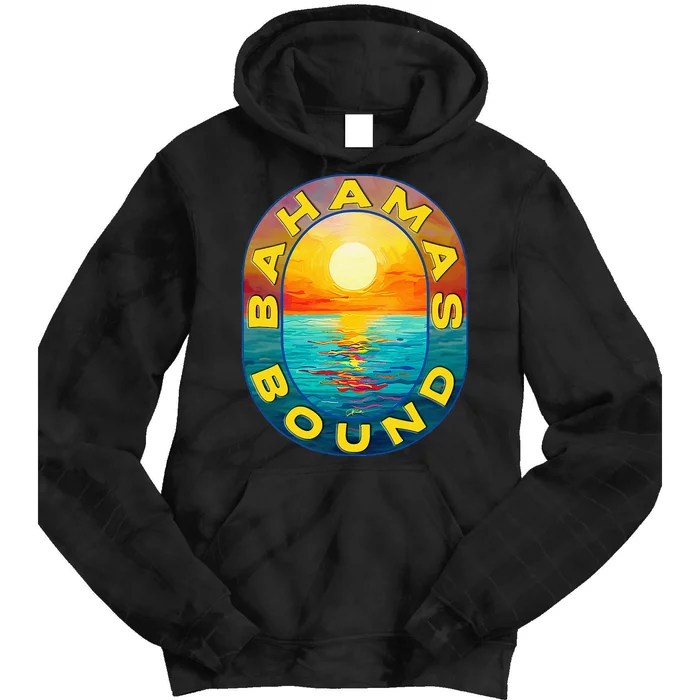 Bahamas Bound Tie Dye Hoodie