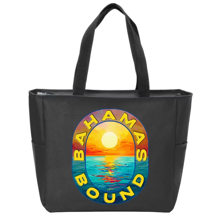 Bahamas Bound Zip Tote Bag