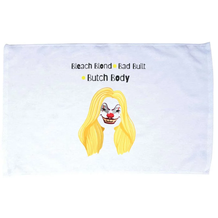 Bleach Blonde Bad Built Butch Body Microfiber Hand Towel