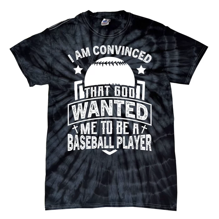 Baseball - Baseball Tie-Dye T-Shirt