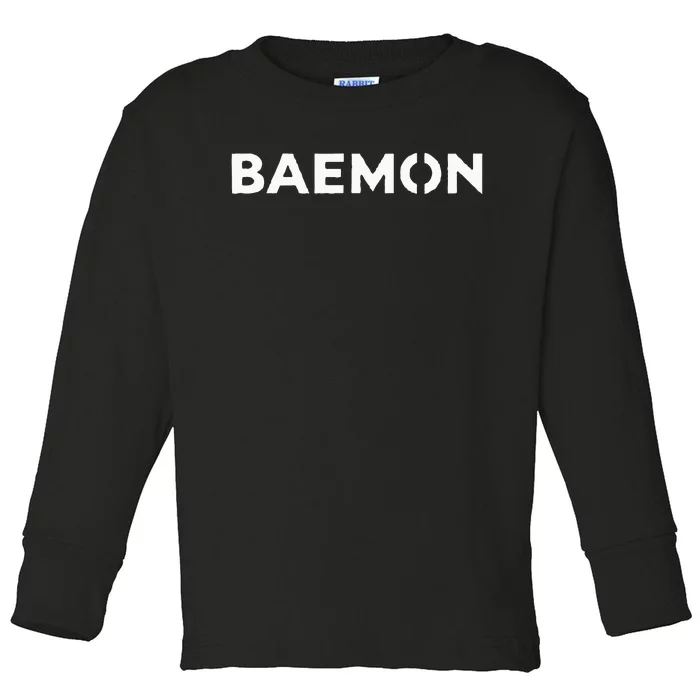 Babymonster Baemon Toddler Long Sleeve Shirt