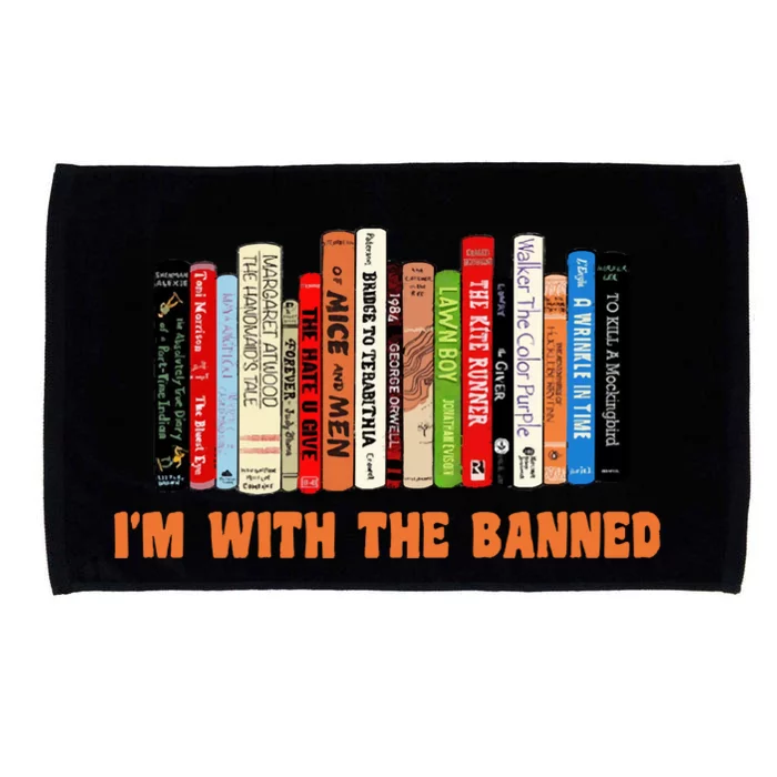 Banned Books Microfiber Hand Towel