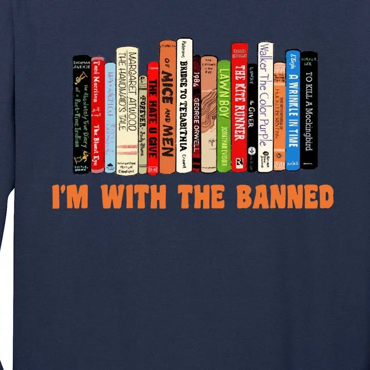 Banned Books Tall Long Sleeve T-Shirt