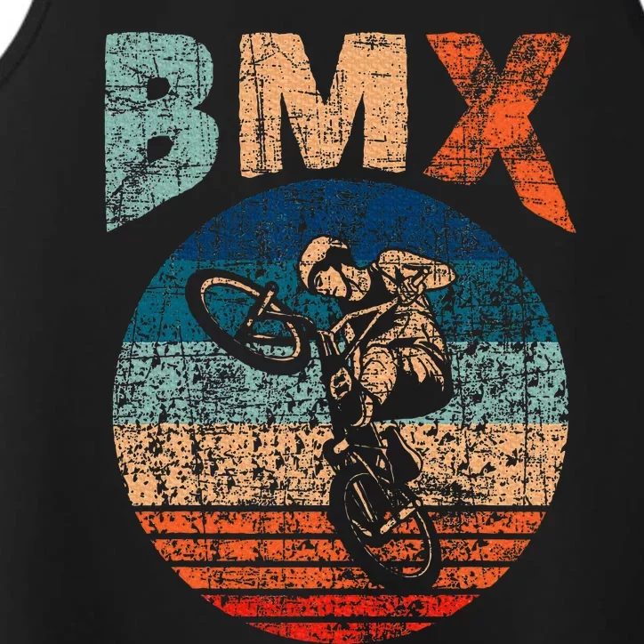 Bmx Bike Bicycle Rider Cyclist Racing Stunt Road Biking Performance Tank