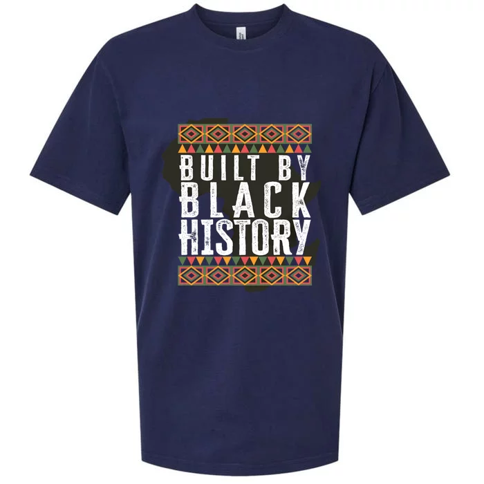 Build By Black History Black History Month Black Pride Gift Sueded Cloud Jersey T-Shirt