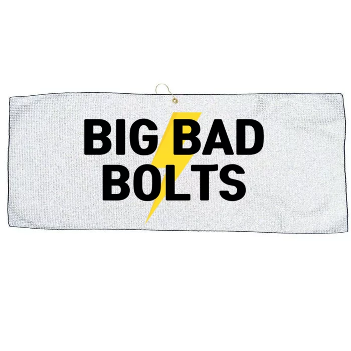 Big Bad Bolts Funny Large Microfiber Waffle Golf Towel