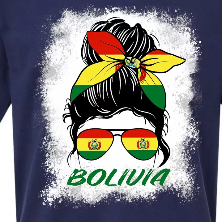 Bolivia Bleached Bolivian Bolivian Sueded Cloud Jersey T-Shirt