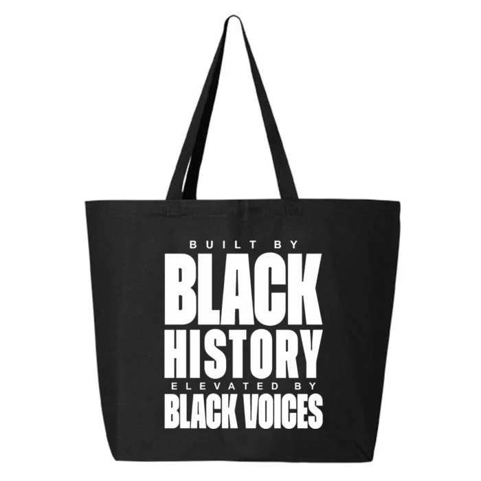 Built By Black History Elevated By Black Voices 25L Jumbo Tote