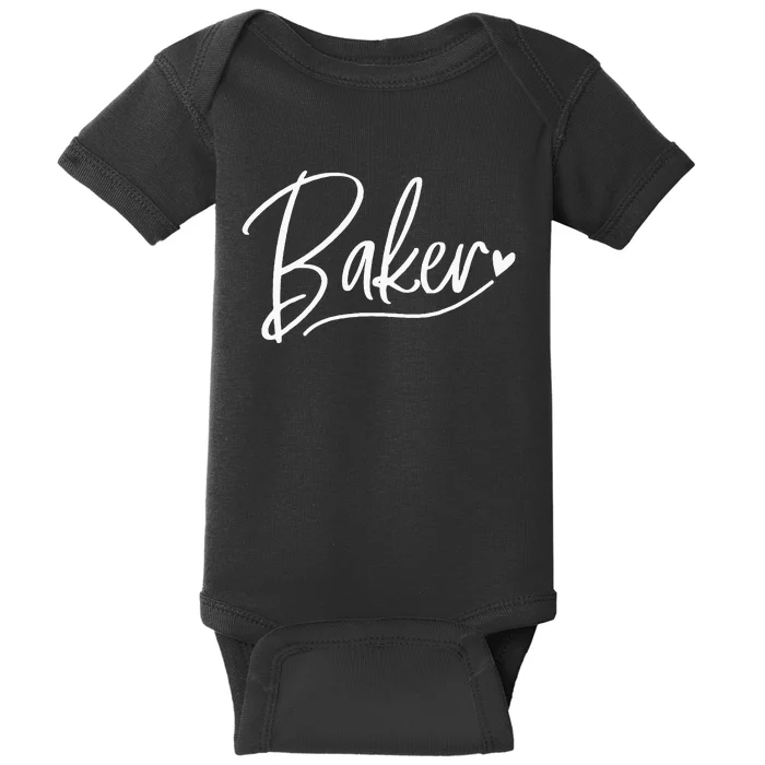 Baker Baking Baby Bodysuit