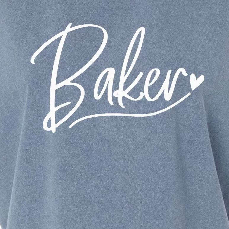 Baker Baking Garment-Dyed Women's Muscle Tee