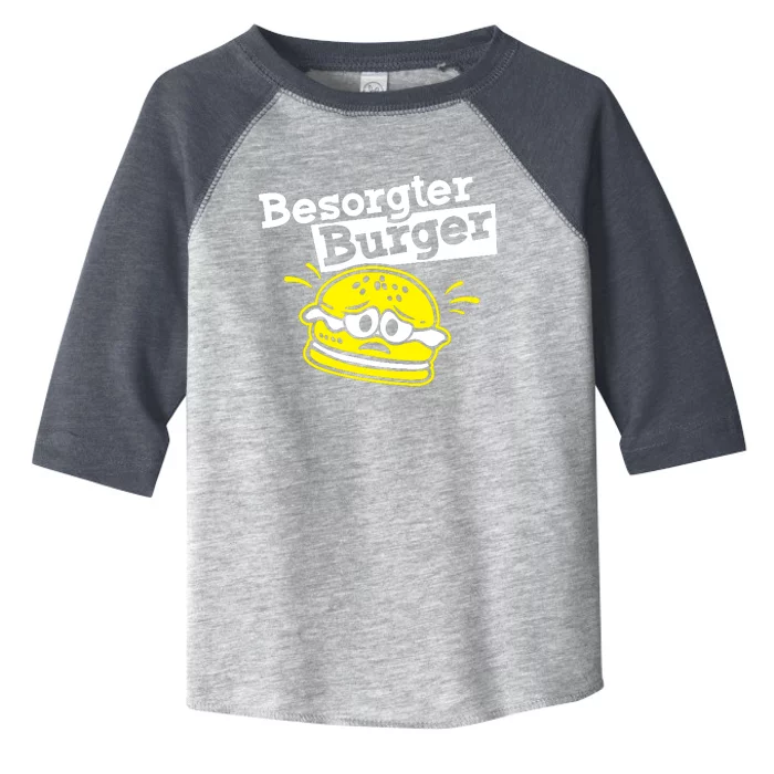 Besorgter Burger Toddler Fine Jersey T-Shirt