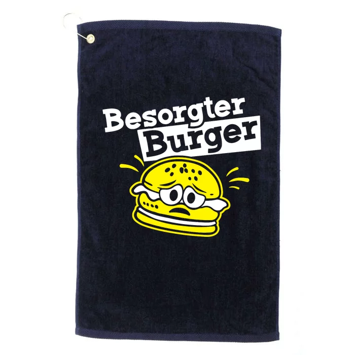 Besorgter Burger Platinum Collection Golf Towel