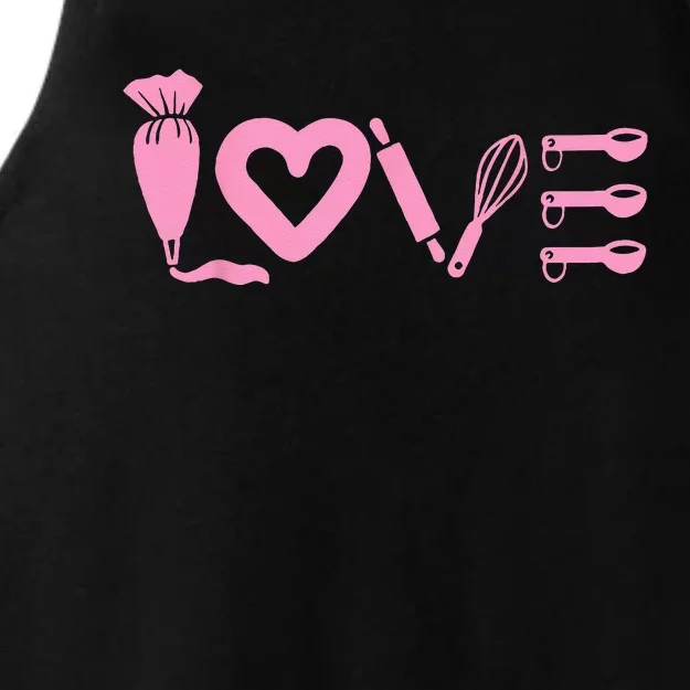 Baking Baker Ladies Tri-Blend Wicking Tank