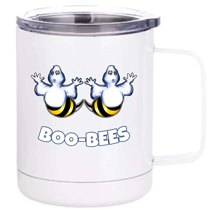 Boobee Boo Bees Boo Bee Meaningful Gift Boo Bees Gift Front & Back 12oz Stainless Steel Tumbler Cup