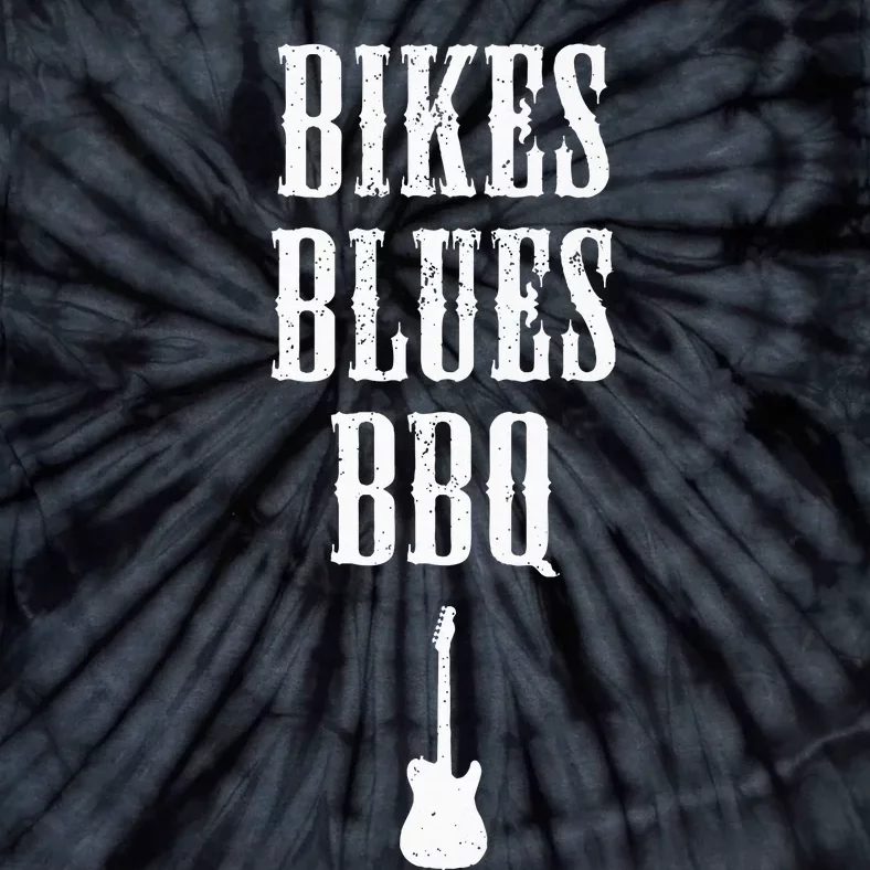 Bikes Blues Barbecue Fayetteville Ar Ozarks Music Tie-Dye T-Shirt