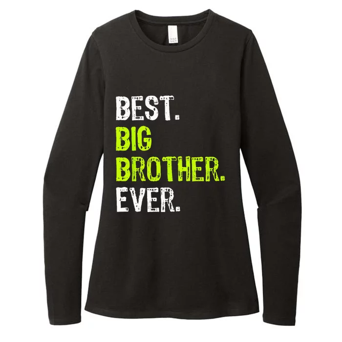 Best Big Brother Ever Teenager Older Sibling Womens CVC Long Sleeve Shirt