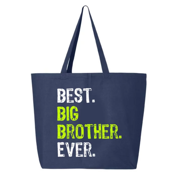 Best Big Brother Ever Teenager Older Sibling 25L Jumbo Tote