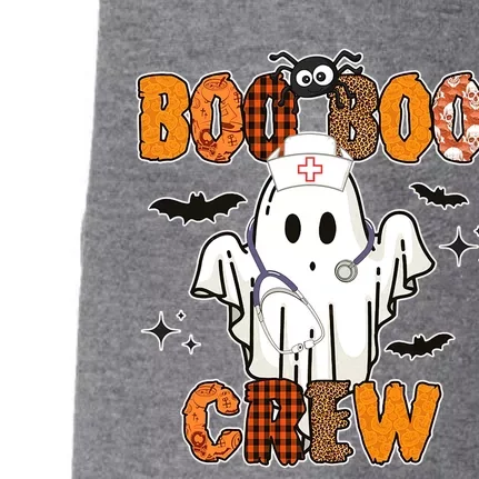 Boo Boo Crew Funny Nurse Halloween Ghost Costume Cute Gift Doggie 3-End Fleece Hoodie