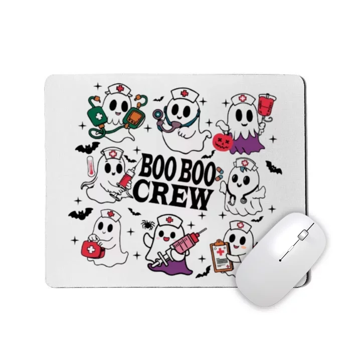 Boo Boo Crew Nurse Halloween SpoọKy Mousepad