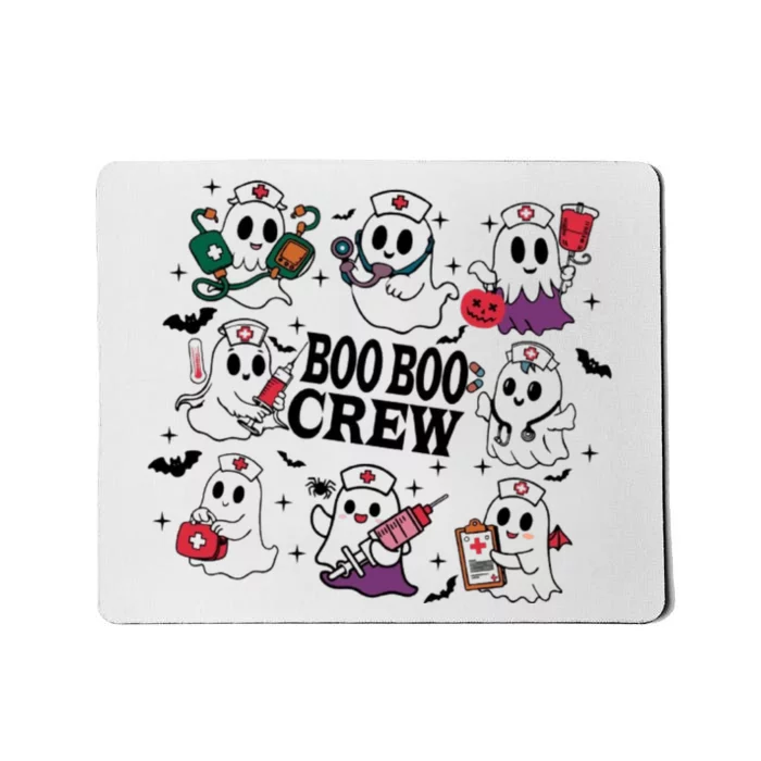 Boo Boo Crew Nurse Halloween SpoọKy Mousepad