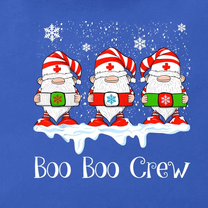 Boo Boo Crew Nurse Christmas Gnomes Xmas Gift Gift Zip Tote Bag