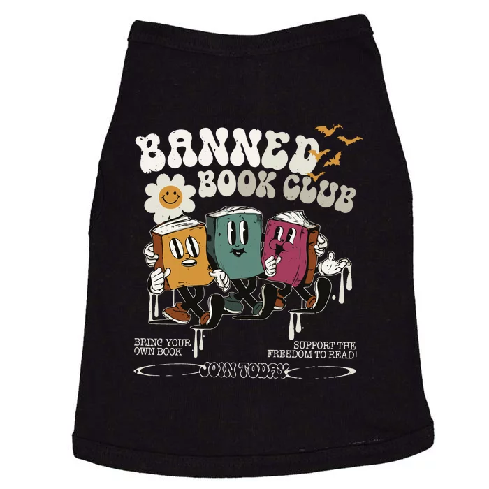 Banned Book Club Halloween Read Banned Books Doggie Tank