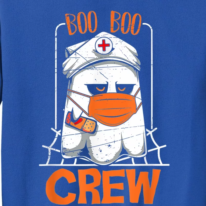 Boo Boo Crew Nurse Halloween Nurses Rn Ghost Cute Gift Sweatshirt