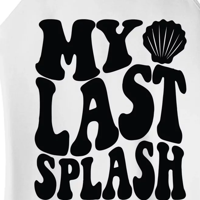 Beach Bachelorette Clothing Beach Party Favors Last Splash Women’s Perfect Tri Rocker Tank