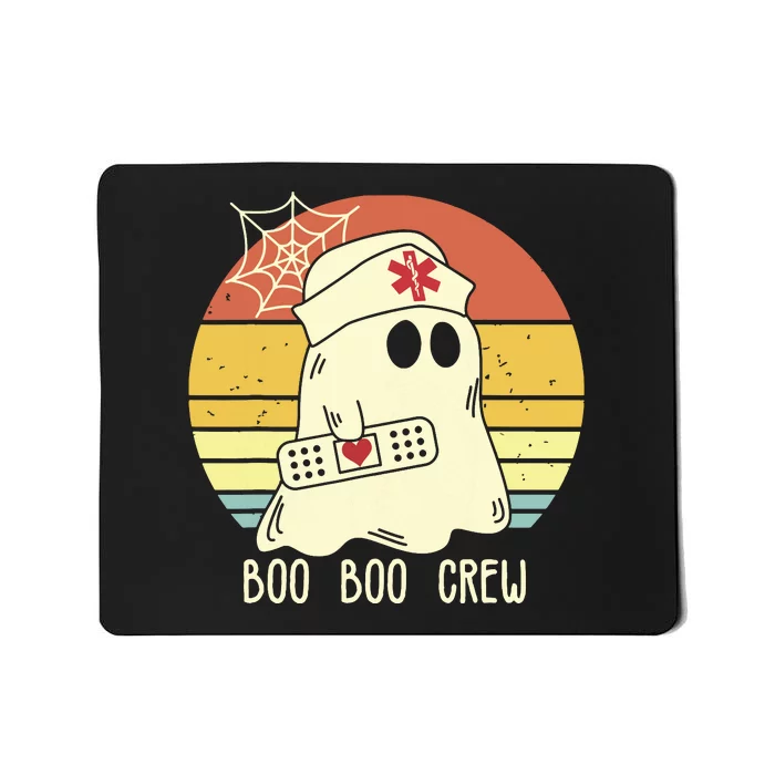 Boo Boo Crew Nurse Shirts Halloween Mousepad