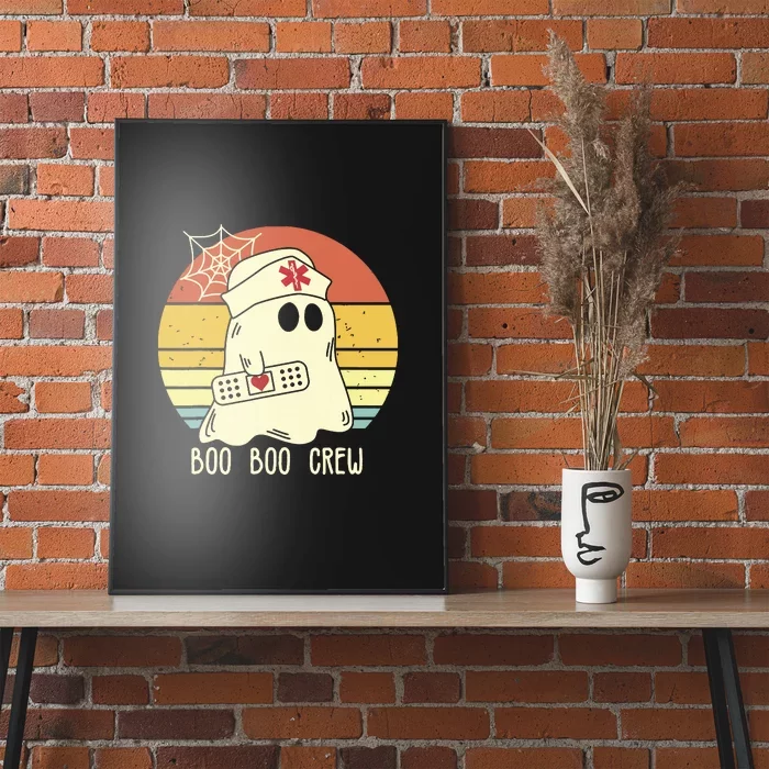 Boo Boo Crew Nurse Shirts Halloween Poster