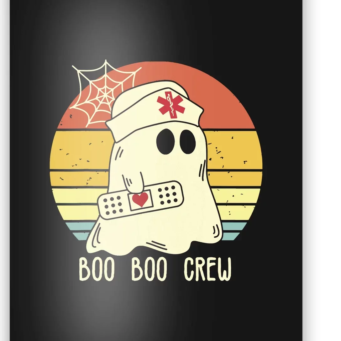 Boo Boo Crew Nurse Shirts Halloween Poster