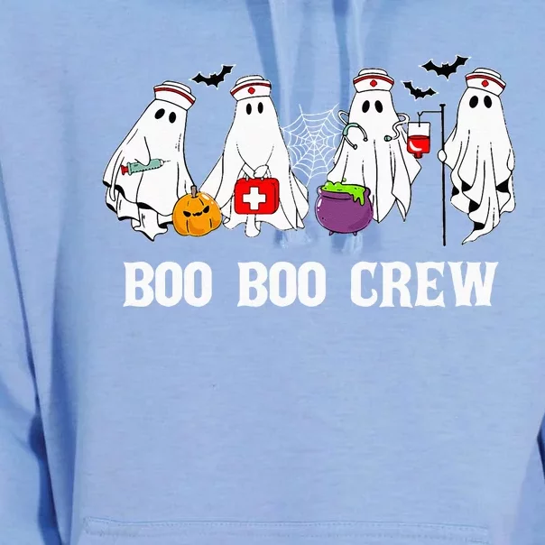 Boo Boo Crew Nurse Funny Ghost Halloween Nursing Unisex Surf Hoodie