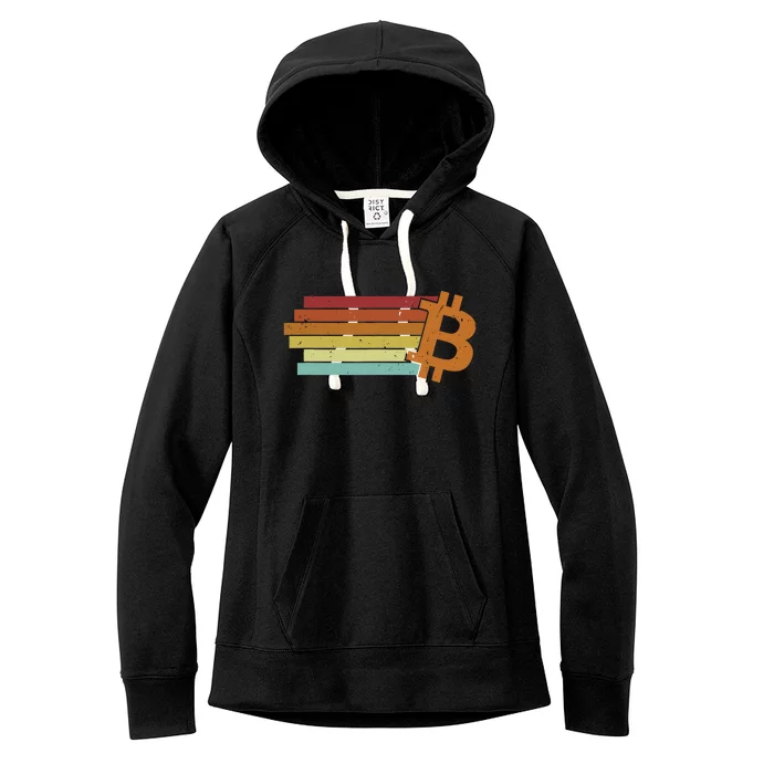 Bitcoin Blockchains Crypto Cryptocurrency Bitcoin Women's Fleece Hoodie