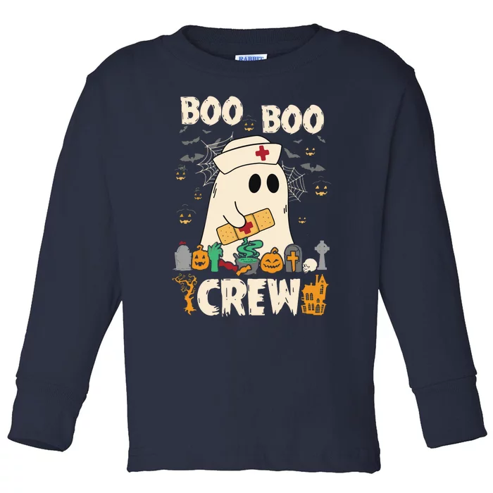 Boo Boo Crew Toddler Long Sleeve Shirt