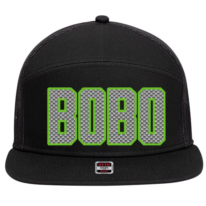 Bobo By Ch3media 7 Panel Mesh Trucker Snapback Hat