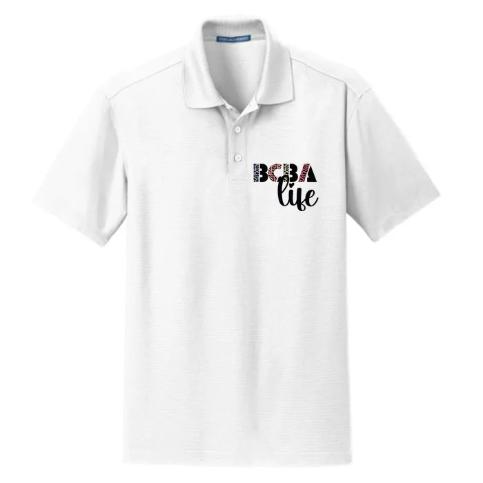 Bcba Board Certified Behavior Analyst Retro Leopard Rainbow Dry Zone Grid Performance Polo