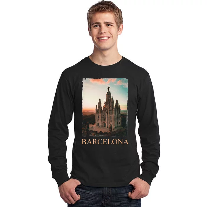 Barcelona Barcelona City Barcelona Gift Tall Long Sleeve T-Shirt