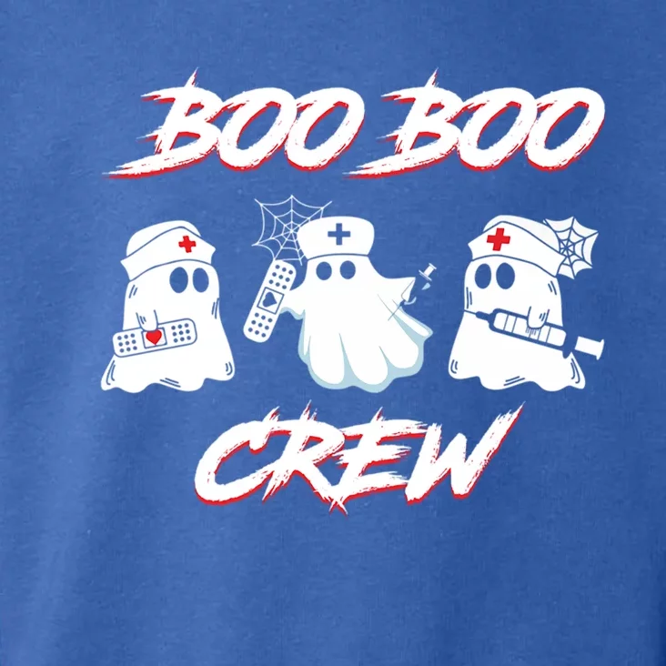 Boo Boo Crew Funny Nurse Halloween Ghost Costume Funny Gift Toddler Hoodie