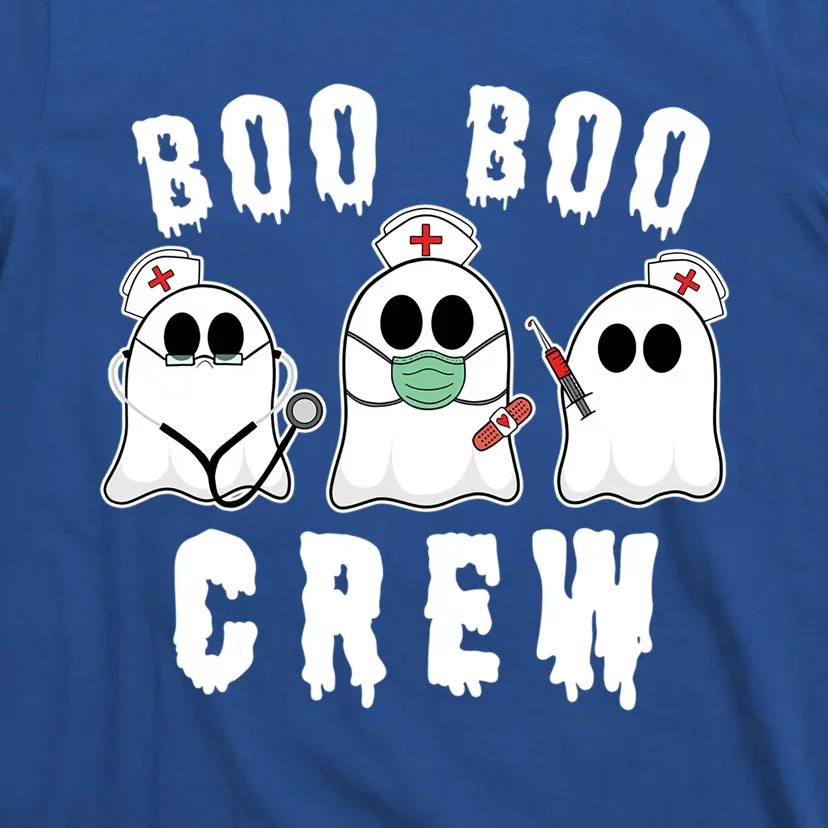 Boo Boo Crew Funny Nurse Halloween Ghost Costume Meaningful Gift T-Shirt