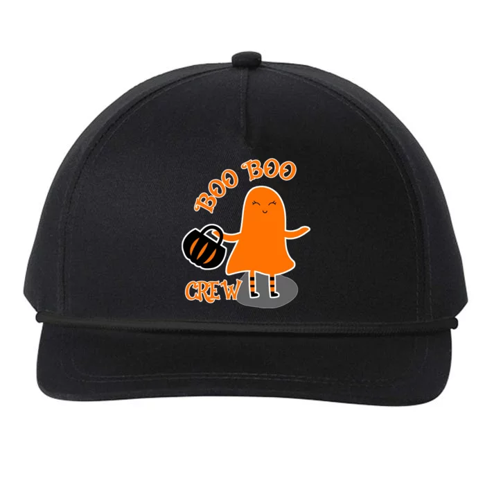 Boo Boo Crew Halloween Snapback Five-Panel Rope Hat