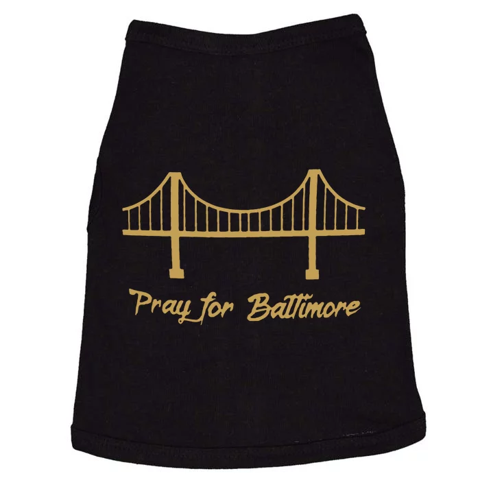 Baltimore Bridge Collapse Baltimore Strong Pray For Baltimore Doggie Tank