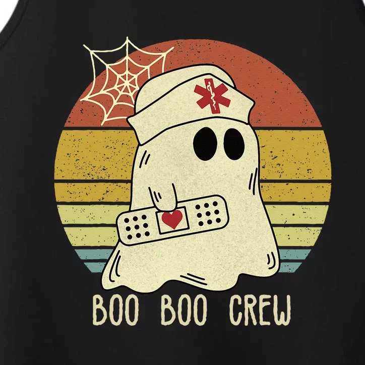 Boo Boo Crew Nurse Halloween Nurse Performance Tank