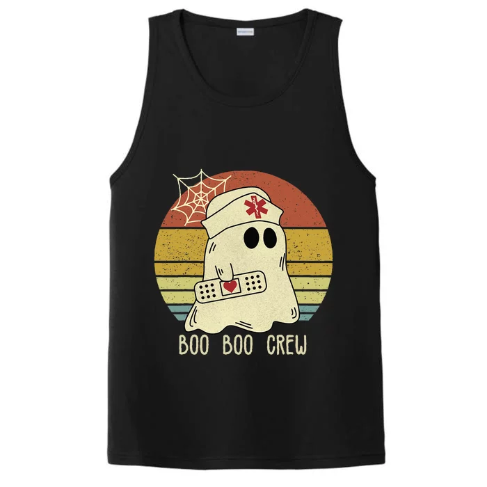 Boo Boo Crew Nurse Halloween Nurse Performance Tank