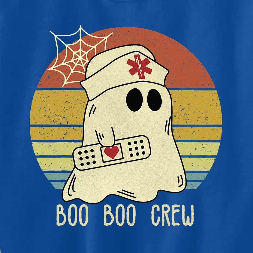 Boo Boo Crew Nurse Halloween Nurse Kids Sweatshirt