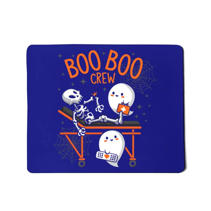 Boo Boo Crew Ghost Doctor Paramedic Emt Nurse Halloween Gift Mousepad