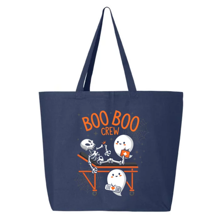 Boo Boo Crew Ghost Doctor Paramedic Emt Nurse Halloween Gift 25L Jumbo Tote