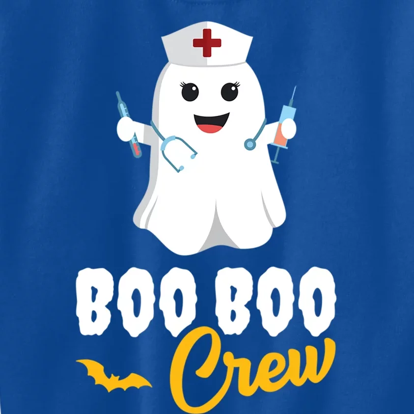 Boo Boo Crew Cool Gift Nurse Ghost Idea Squad Party Gift Cute Kids Sweatshirt