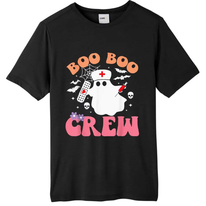 boo boo crew quote nurse cool halloween nurse costume ChromaSoft Performance T-Shirt